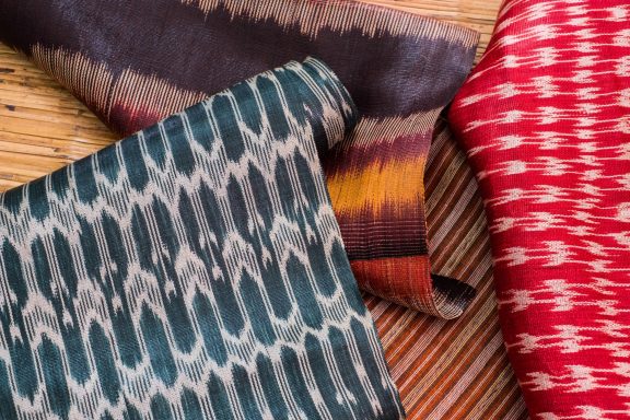 Stamm der T´Boli aus der Region Mindanao auf den Philippinen. Beispiele "dream weavers"